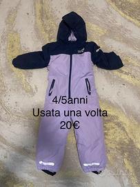 Tuta da neve bambini