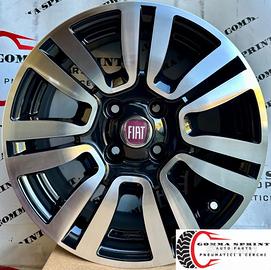 4 CERCHI IN LEGA ORIG RAGGIO 15 FIAT GRANDE PUNTO