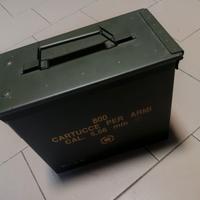 Cassetta acciaio militare