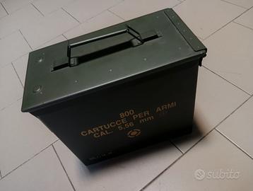 Cassetta acciaio militare