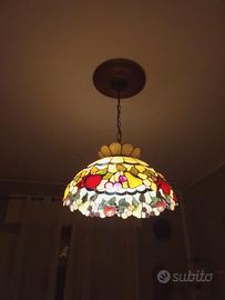 Lampadario mod Tiffany