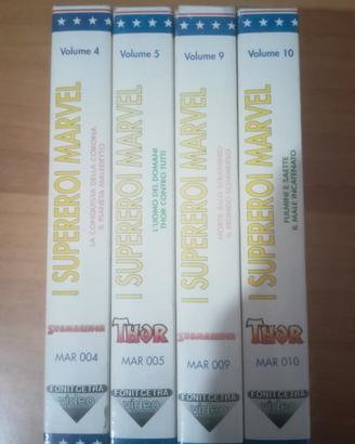 VHS Supereroi Marvel - Fonit Cetra anni 90

