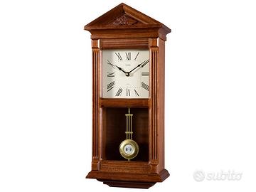 Orologio in legno a pendolo da parete