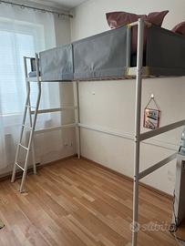 Letto a Soppalco IKEA VITVAL 90x200 Smontato