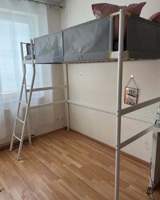 Letto a Soppalco IKEA VITVAL 90x200 Smontato