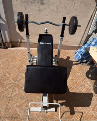 Panca palestra completo