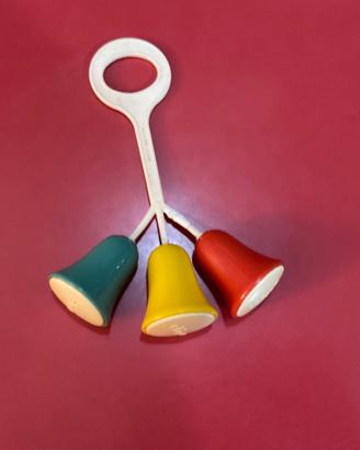 Giocattolo campanelle chicco vintage