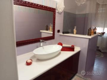 specchiera compreso mobile scarpiera sotto