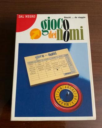 Gioco dei Nomi - Dal Negro