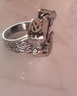 anello in acciaio 