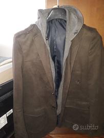Giacca con cappuccio estraibile Tg L