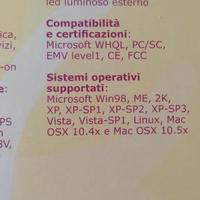 Lettore di Smart Card per Personal computer