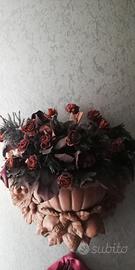 Tasca da muro con frutta 