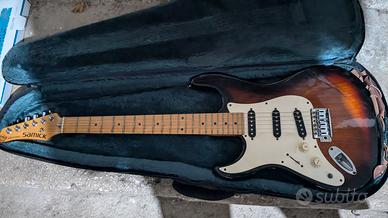 Chitarra Mancina Samick stile Fender Stratocaster