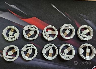 Lotto 10x Cavi Dati USB A - Tipo C