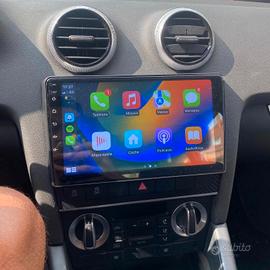 Autoradio CarPlay Android per Audi A3 S3 03-13