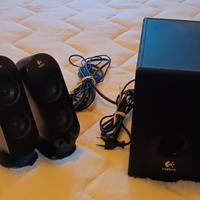 Sistema surround LOGITECH per pc