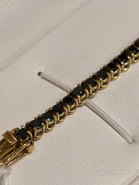 Bracciale in oro 18kt con diamanti naturali