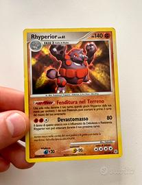 Rhyperior Lv 61 12/130 Holo Diamante e Perla