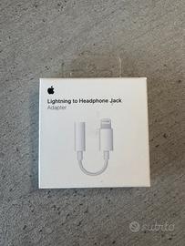 Adattatore lightining to headphone jack
