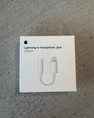 Adattatore lightining to headphone jack