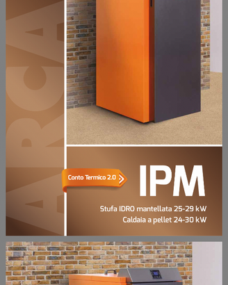 Caldaia a Pellet IPM 30 CT SA