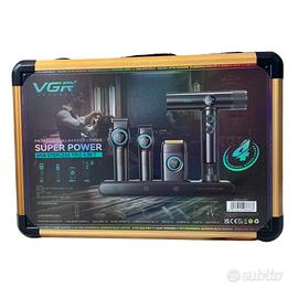VGR Pro 4 in 1 Kit  Tagliacapelli Trimmer e Shaver