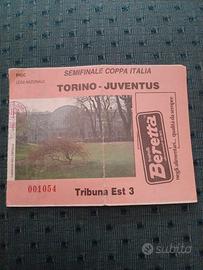 biglietti stadio torino Juventus anni 80