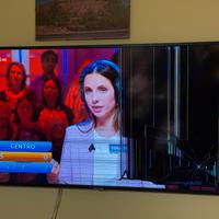 TV Samsung 49” con schermo rotto per ricambi