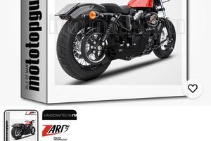 Marmitta zard omologata harley sportster 883 2009