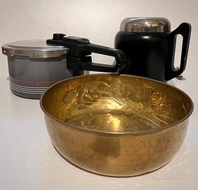 Pentola pressione secchiello ghiaccio centrotavola