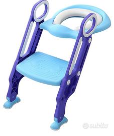 Riduttore water con scaletta per bambini
