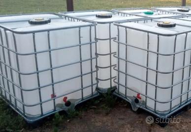 cisterne 1000 lt con gabbia. 