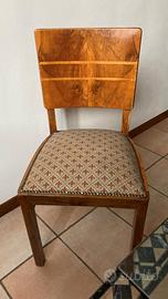 Sedie inizio '900 stile Liberty