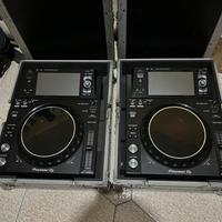 Xdj 1000 con case e decksaver