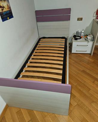 2 letti singoli ideali per cameretta.