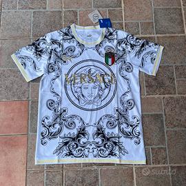 Maglietta da calcio Italia X Versace Bianca