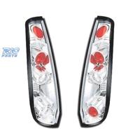 FANALI FORD FIESTA 02-05 FONDO CROMATO