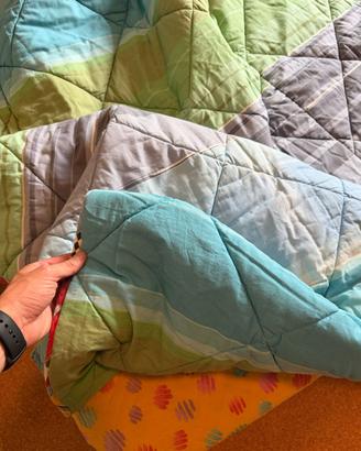 N.4 COPRILETTO letto matrimoniale alla francesce