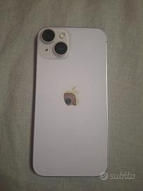 Iphone 14 lilla 8gb di ram + 128 gb