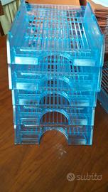 6 vaschette porta documenti ufficio