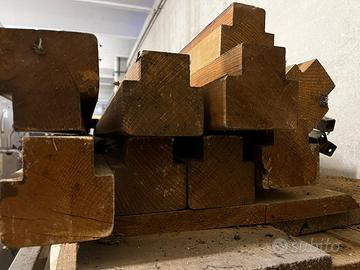 Travetti in legno