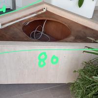 fioriere in travertino da arredo 