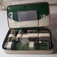 Set da viaggio vintage per uomo