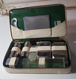 Set da viaggio vintage per uomo