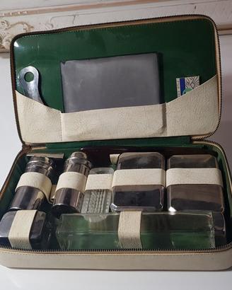 Set da viaggio vintage per uomo