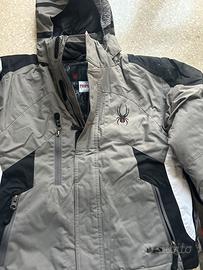 Spider Giacca sci grigia  kids taglia 35-140 cm