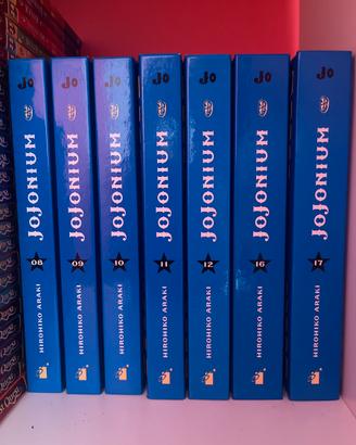 Manga JOJONIUM volumi 8-12, 16 e 17