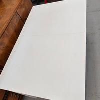 tavolo allungabile  in legno bianco 