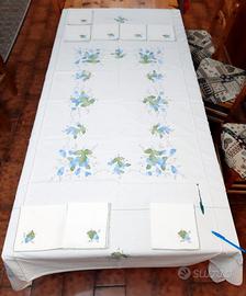 TOVAGLIA DA 8 CON APPLICCAZIONI VINTAGE